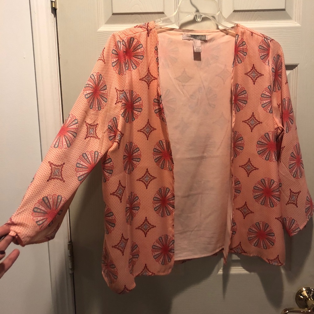 Quarter sleeve kimono
